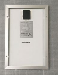 Fotovoltaický solární panel 12V/10W polykrystalický 370x250x17mm