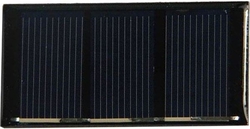 Fotovoltaický solární panel mini 1,5V/160mA, 60x30mm