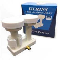 WHITE LEOPARD LINE LNB MONO SINGLE 0,1dB 