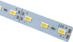 LED pásek 12mm hliníkový, bílý teplý, 72x LED5730/m, IP20, délka 1m