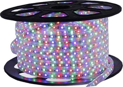 LED pásek 230V RGB, 60xLED5050/m, IP65, balení 50m