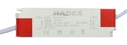 Podhledové světlo, panel LED 595x595mm, teplá bílá, 230V/40W