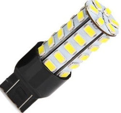 Žárovka LED T20(7443) 12V/5,5W bílá, (brzd/obrys) 27xSMD5730