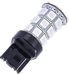 Žárovka LED T20(7440) 12V/4W červená, 24xSMD5050