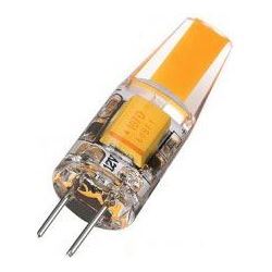 Žárovka LED G4 teplá bílá, 12V/ 2W, COB, silikonový obal