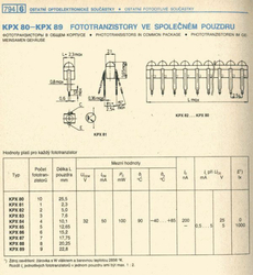 KPX82 - fototranzistor 2x