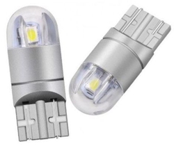 Žárovka LED T10 12V/1,5W bílá, 2xSMD3030