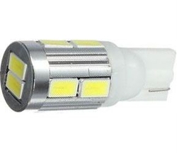 Žárovka LED T10 12V/4W bílá, 10xSMD5630