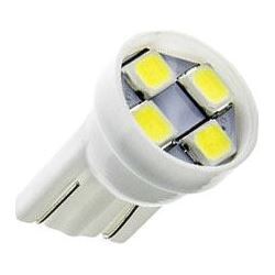 Žárovka LED T10 12V/0,5W bílá, 4xSMD2835