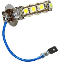 Žárovka LED H3 12V/2W bílá, 13xSMD5050