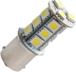 Žárovka LED Ba15S 12V/3W bílá, 18xSMD5050