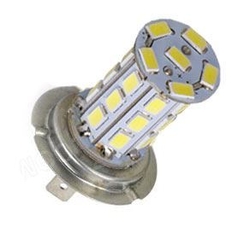 Žárovka LED H7 12V/8W, bílá, 27xSMD5730