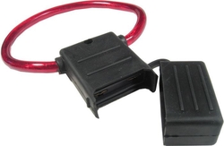 Poj. pouzdro pro autopojistku maxi - 29x22mm s krytkou, nedrží kryt