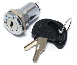 Přepínač s klíčem OFF-ON-ON 0,5A P-B0961