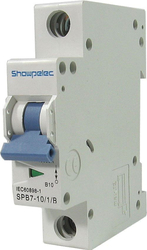Jistič Showpelec SPB7-63 B10 230V/10A/B 1fázový na DIN lištu