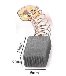 Uhlík 9x6x13mm - pár