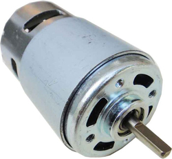 Motorek 775 12V 4500 RPM - zkosená hřídel