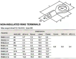 Oko kabelové 8,4mm,kabel 4-6mm2 (RNB 5,5-8)