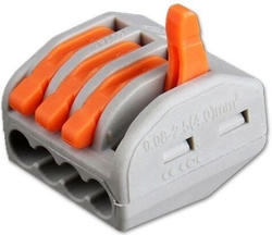 Rychlospojka PCT-214 se svorkou pro kabely 0,08-2,5mm2
