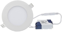 Podhledové světlo LED 6W, 120mm, bílé, 230V/6W, vestavné