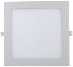 Podhledové světlo LED 15W, 188x188mm, 3000K, 230V/15W, vestavné, bílé