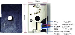 Optický senzor kvality ovzduší, modul GP2Y1014AU0F