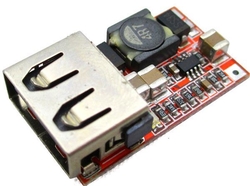 Napájecí modul, step-down měnič 5V/3A, 1x USB