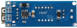 Napájecí modul, step-down měnič 4,5-40V na 5V/2A, USB+voltmetr