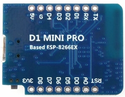 Modul Wemos D1 mini Pro 16MB ESP8266