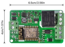 Modul relé wifi s ESP8266, napájení 7-30V