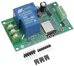 Modul relé wifi s ESP8266, napájení 5-80V, relé 30A