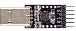 Převodník USB/TTL 6P, modul s CP2102