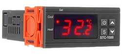 Digitální termostat STC-1000, rozsah -50 ~ +99°C, napájení 24VDC