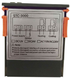 Digitální termostat STC-3000, rozsah -50 ~ +99°C, napájení 12V