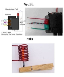 Modul ZVS pro indukční ohřev, 12-30VDC10A