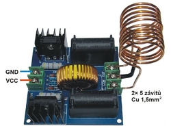 Modul ZVS pro indukční ohřev, 12-30VDC10A