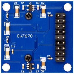 Kamera CMOS OV7670 640x480 bez paměti, modul pro Arduino