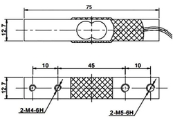 Váhový senzor 5kg YZC-131 /snímač hmotnosti Arduino/