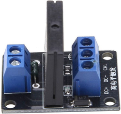 Modul relé SSR 1x, napájení 12V, spouštění vysokou úrovní