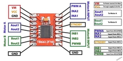 Motor driver TB6612FNG