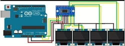 Multiplexer sběrnice I2C s TCA9548A