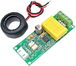 Měřič spotřeby PZEM-004T 80-260VAC 100A, pevná měřící cívka