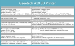 3D tiskárna Geeetech A10