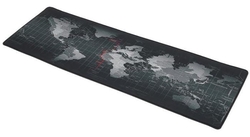 Podložka pod myš a klávesníci, mapa světa 29.5 x 87.5cm