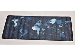 Podložka pod myš a klávesníci, mapa světa 30 x 80cm