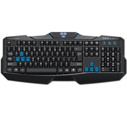 Klávesnice Cobra E-Blue EKM746 CZ/SK USB herní, černá