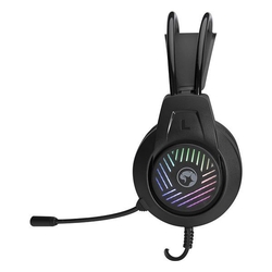 Marvo CM430 CZ/SK, komplet herní, černý, podsvícený