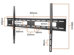 Držák na LED/LCD/Plazma TV 42” - 100” , LTC