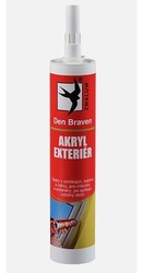 Akrylový tmel Exteriér bílý, DEN BRAVEN, 280ml