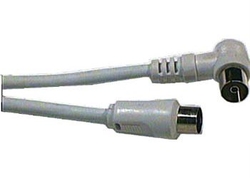 Účastnická šňůra-anténní kabel  1m, kombinované konektory